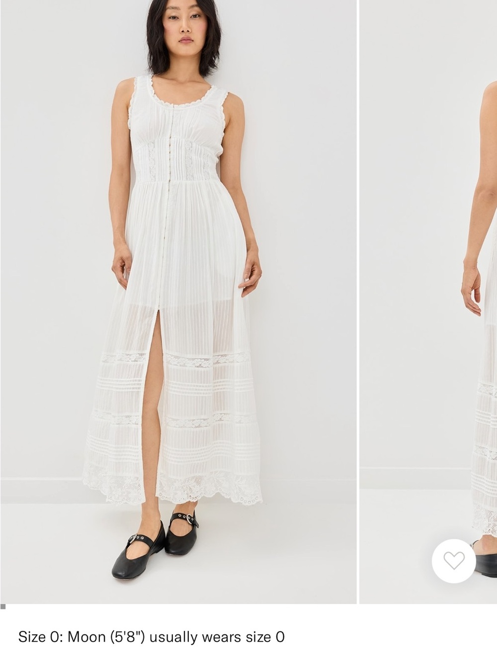 LoveShackFancy Santelle Lace Dress Coastal Cowgirl Cottagecore - Picture 16 of 16